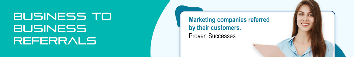  Businesses recommend companies they use for marketing 